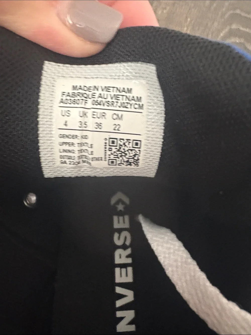Converse kids low